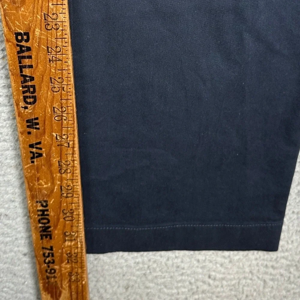 NEW Vineyard Vines Breaker Pants Mens 34X32 Navy Blue Khaki Chino Straight Leg